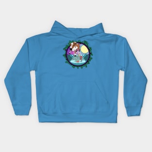 Cow Abduction Kids Hoodie